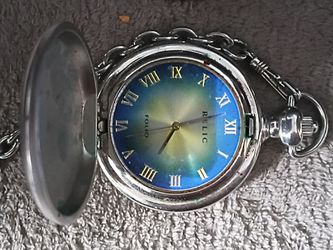 Relic Folio Pocket Watch with Chain