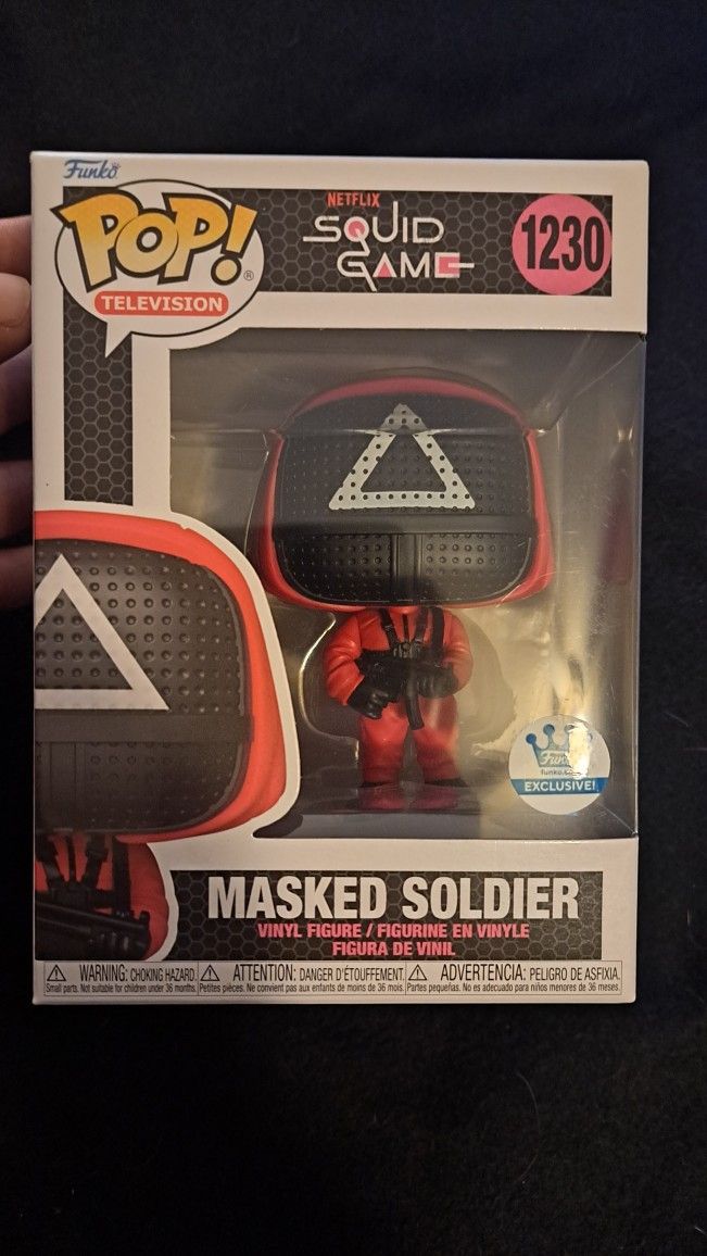 Funko Pop Squid Game Masked Solider Triangle