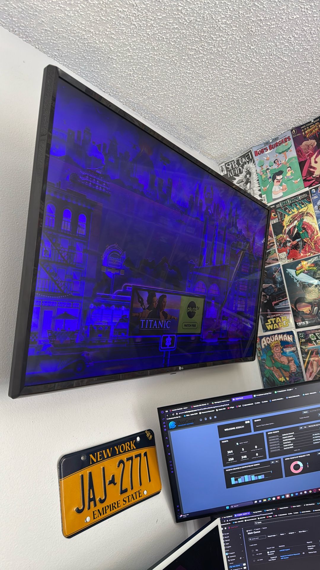 43 in LG 4K TV