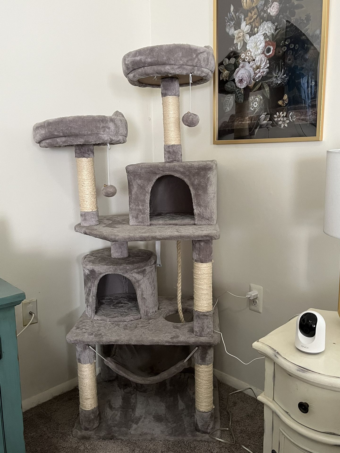 Gray Cat tree