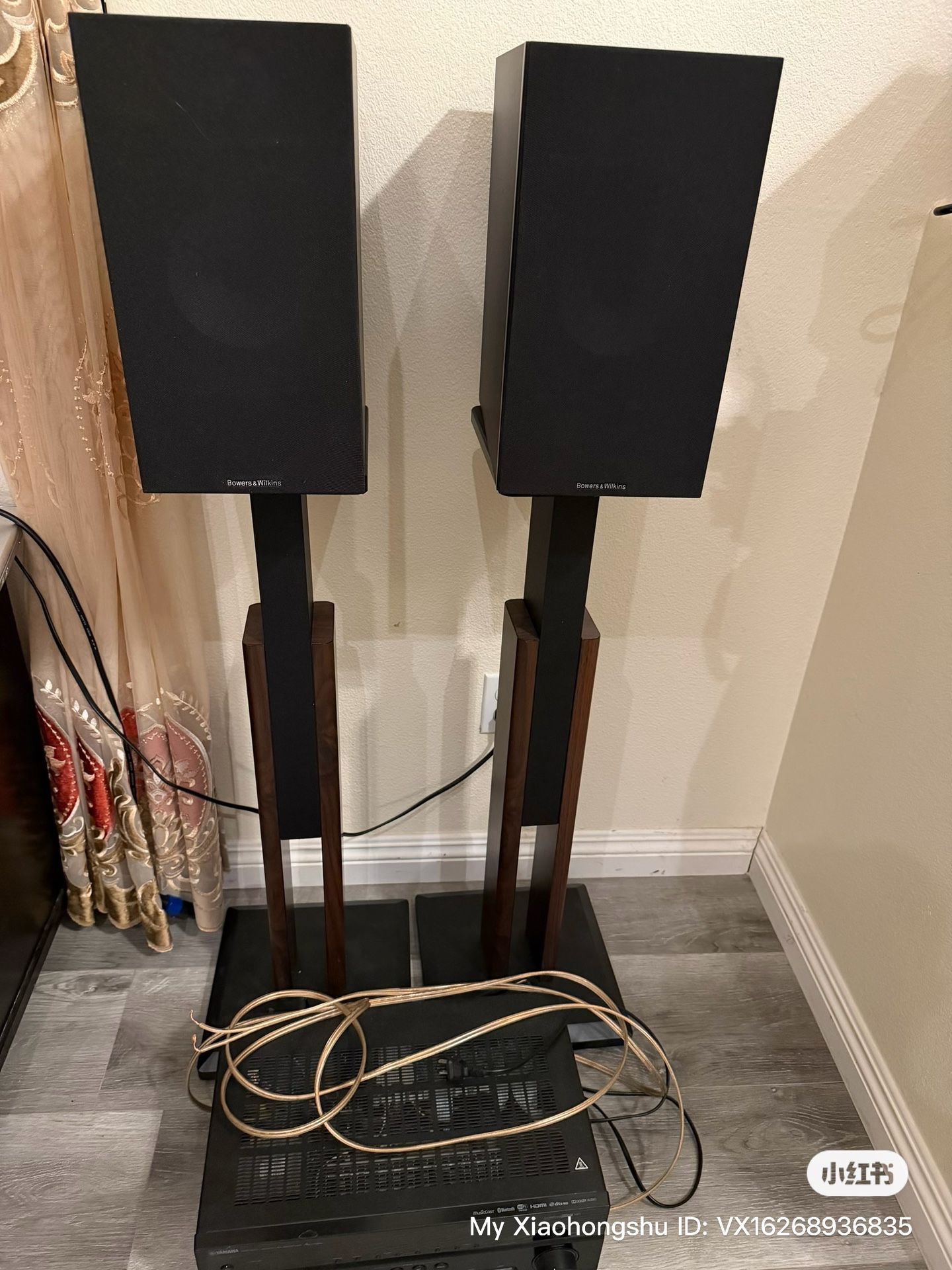 B&W 606 with Yamaha Ampfiler
