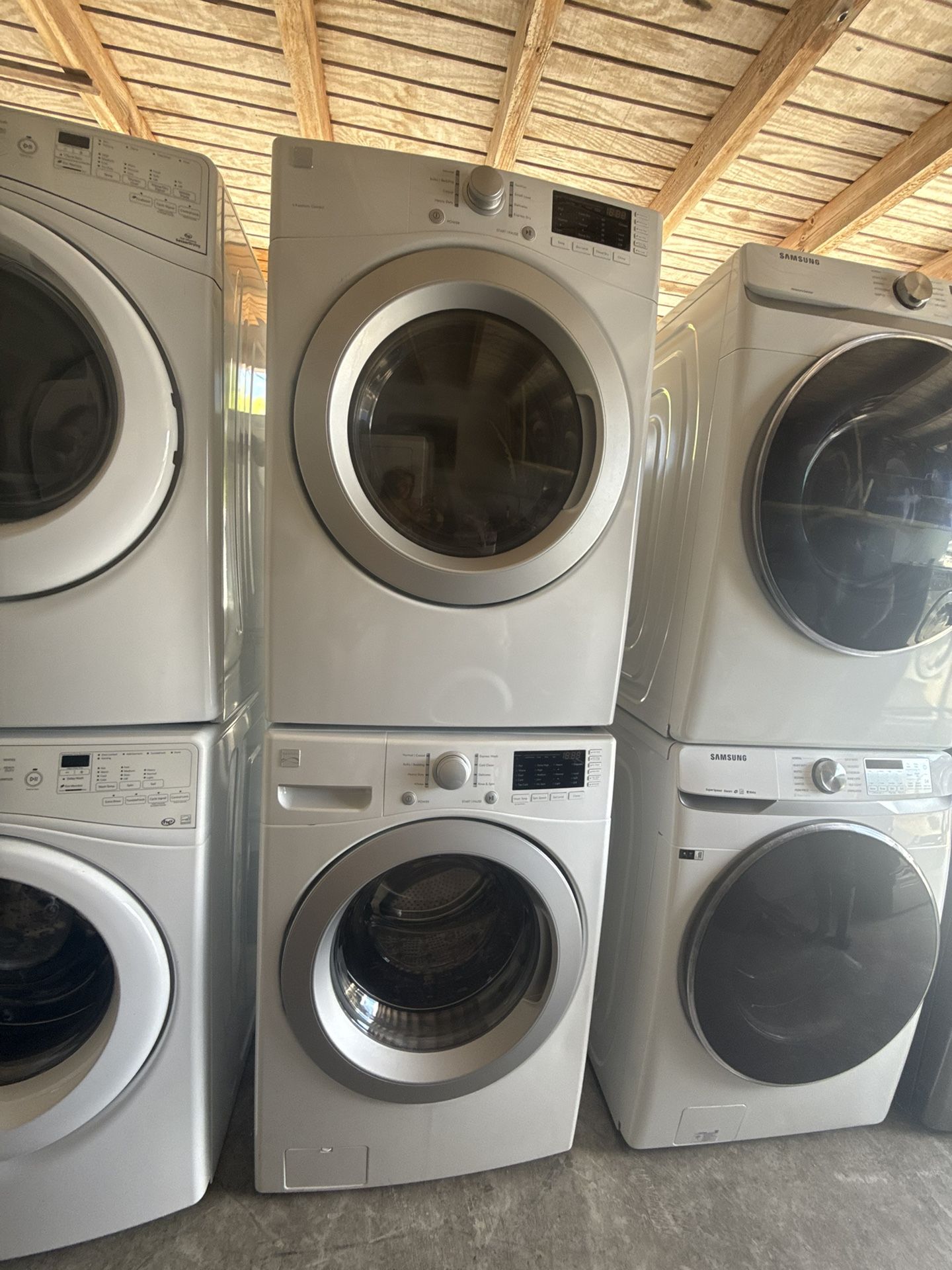 Kenmore Large Capacity Washer And Dryer With Warranty And Delivery Available
