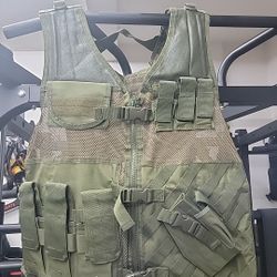 Vest Green/OD Green Adjustable 2xl-4xl 