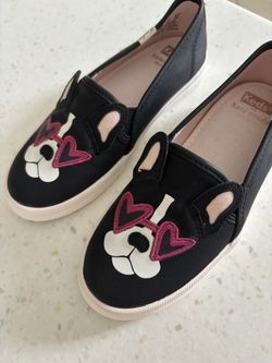 Girls Kate Spade slip on sneaker