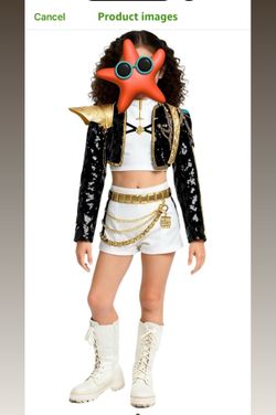 K-Pop Demon Hunter costume outfit for kids
