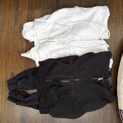 Brandy Melville cropped sweatshirts