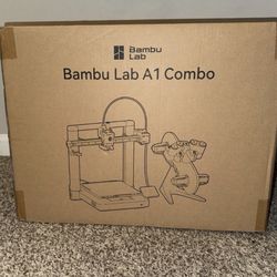 Bambu lab A1 combo 3D printer