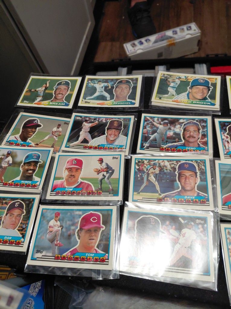 1980s Oversized MLB Cards