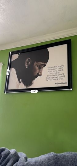 Nipsey Hussle Framed 