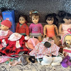 American Girl Dolls With Clothes And Accessories