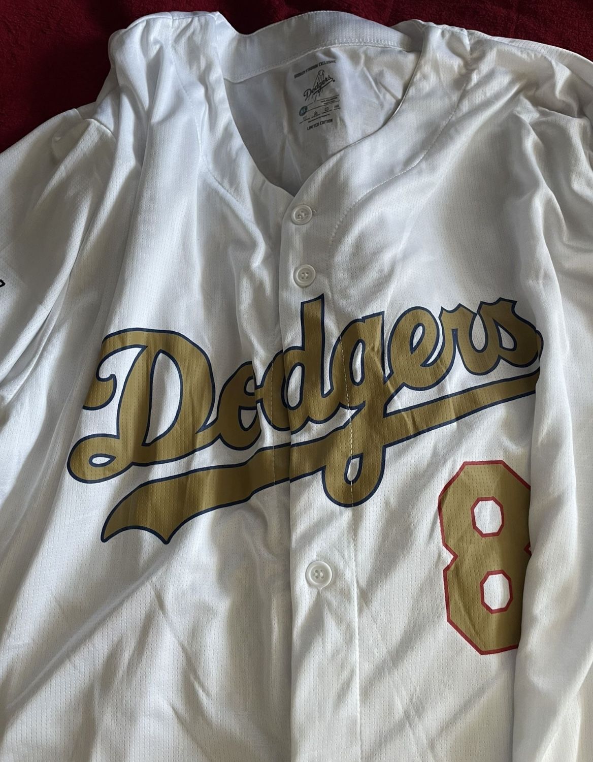 Gold Dodgers Jersey