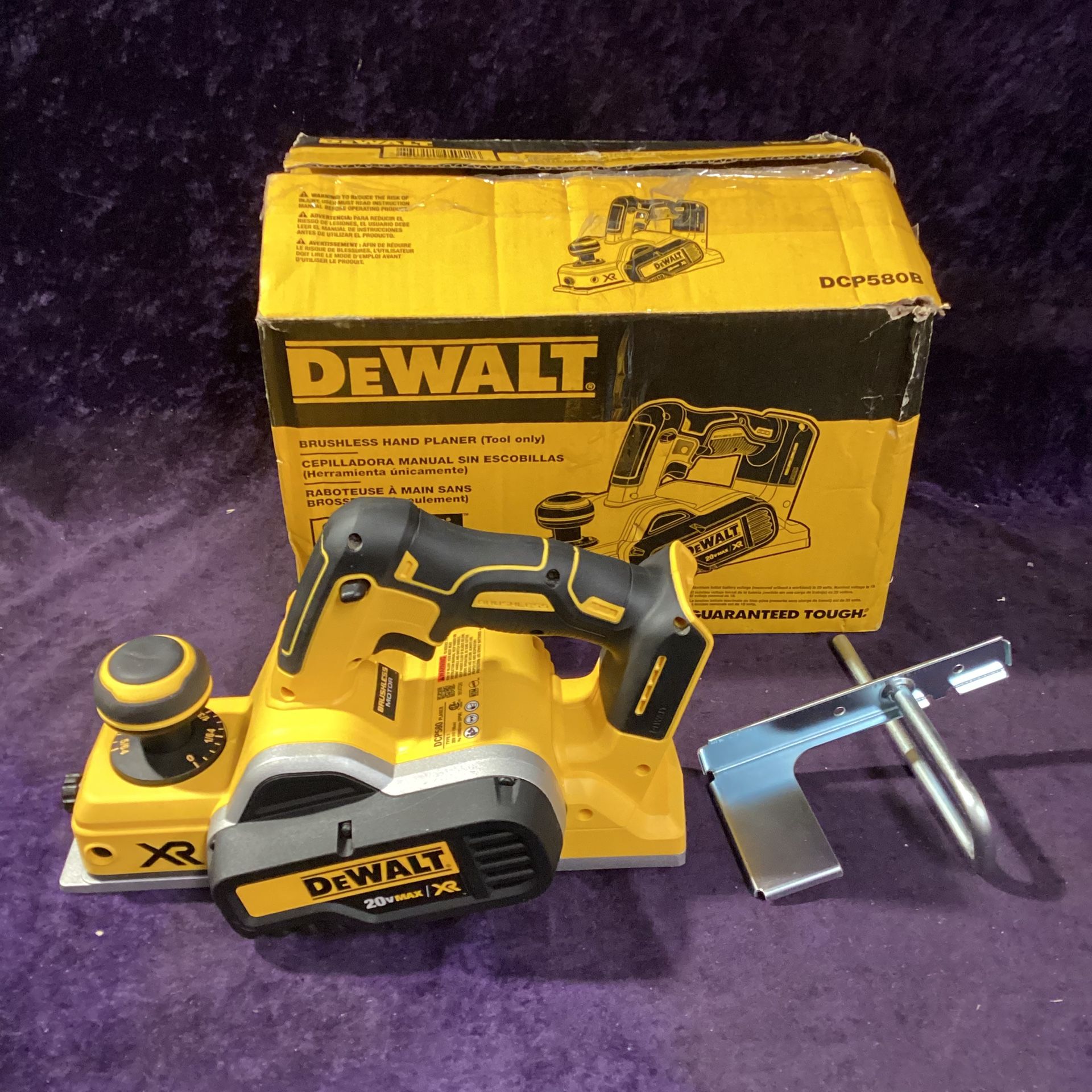🧰🛠DEWALT 20V MAX XR Cordless Brushless 3-1/4” Planer-LIGHTLY USED/LIKE NEW!(Tool Only)-$170!🧰🛠