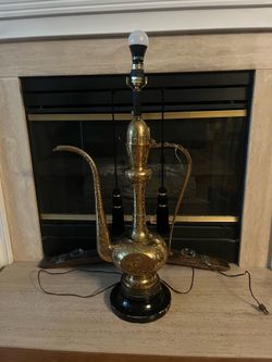 Brass Floor Lamp