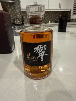 Hibiki 21 Year Japanese Whisky with Box Sealed