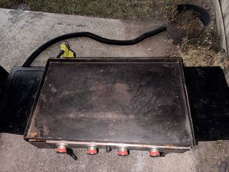Outdoor Gas Flat Top Griddle with Stand