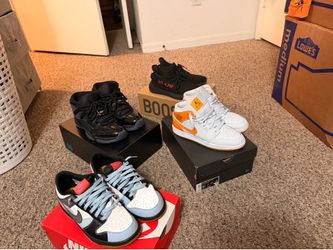 Jordan , Nike , and Yeezys