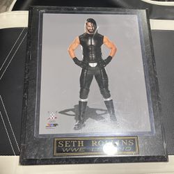 Portrait WWE Legend Seth Rollins frame