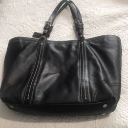 Bolsa Coach.  De Piel.  Mediana.   Hand Bag 