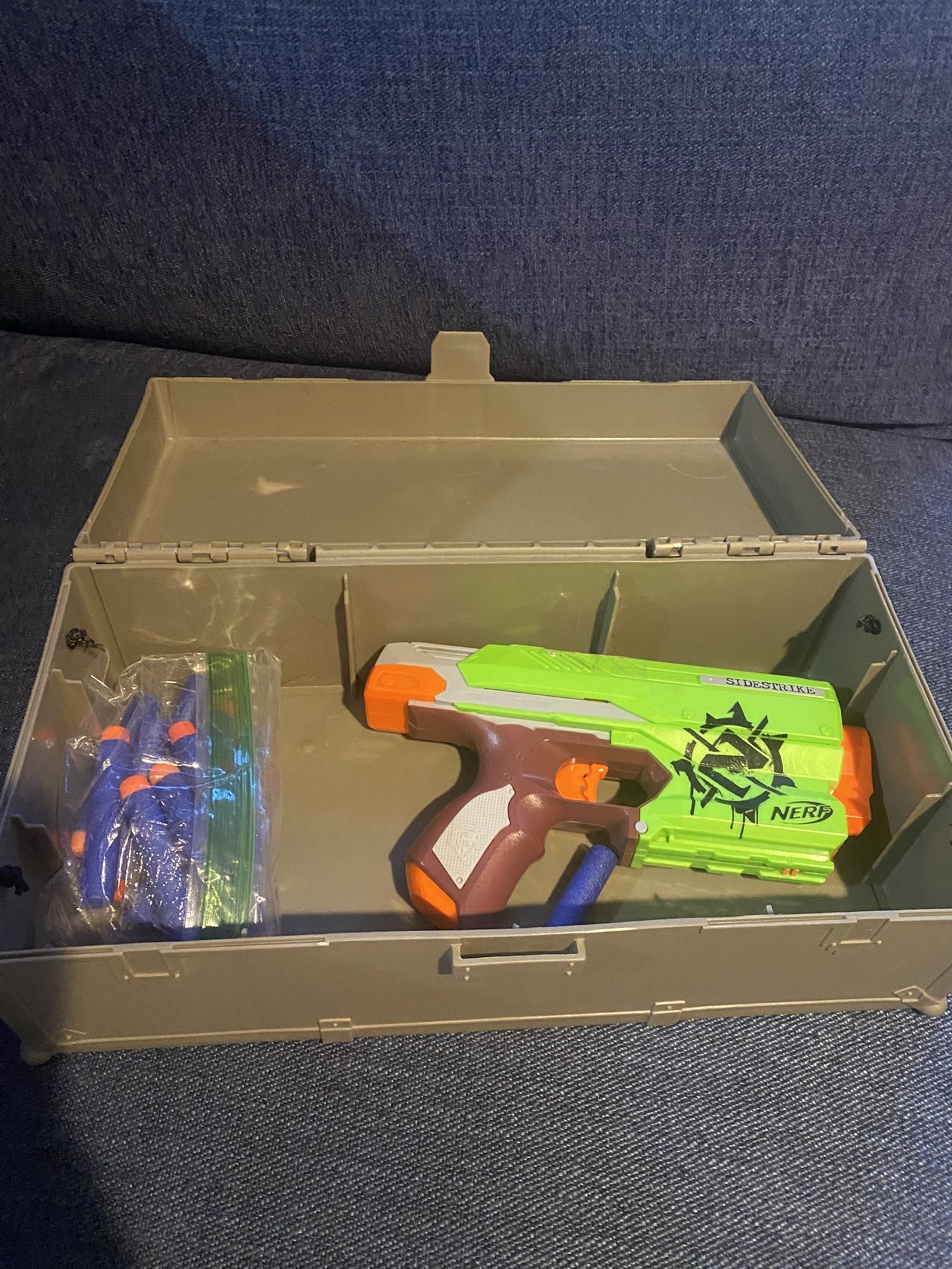 Nerf Gun And Box
