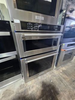 30" KITCHENAID MICROWAVE OVEN COMBO STAINLESS STEEL