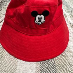 Disney Baby Mickey Bucket Hat Red