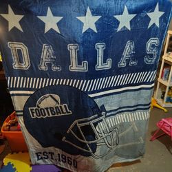 Dallas Cowboys Fleece Throw Blanket 