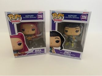 Funko Pop! Animation K-Pop: Demon Hunters Mira and Zoey