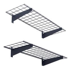 Wallmaster 2 Pack Heavy Duty Shelf