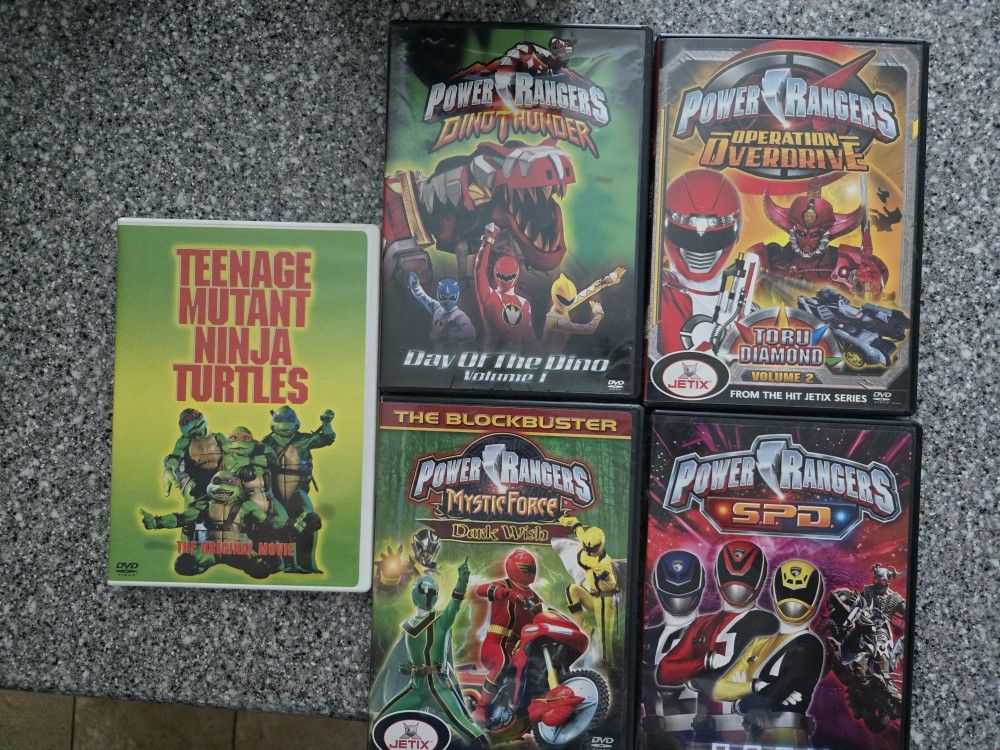 Power Rangers & Teenage Mutant Ninja Turtles - DVD