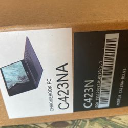 Chrome book C423NA Brand New In Box 