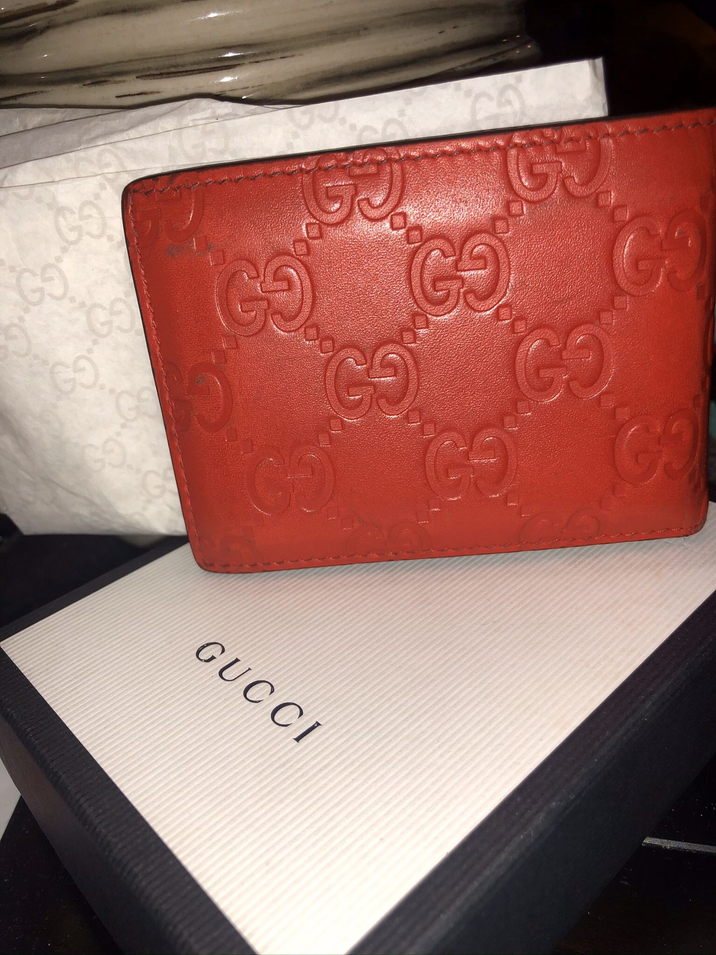Gucci - (red men’s wallet)