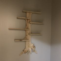 Custom Wood Shelving 