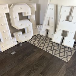 3 Ft Marquee Letter