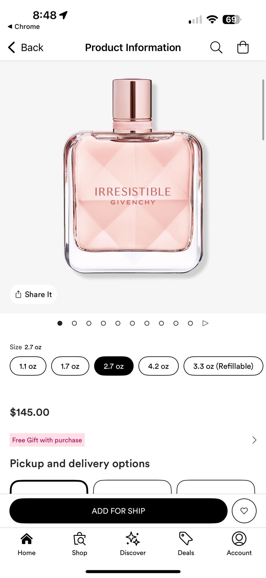 Irresistible Givenchy Perfume