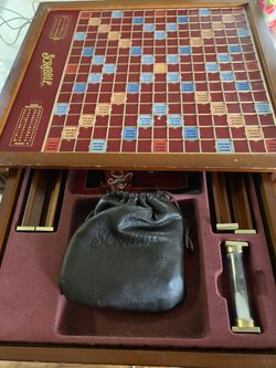 Vintage scrabble luxury edition