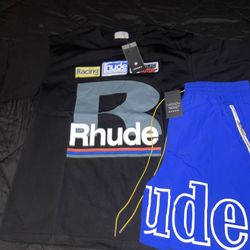 Rhude Shirt & Shorts Sz xL New W Tags 