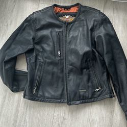Harley-Davidson leather jacket women L