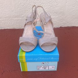 High Heels Nice Beige Color