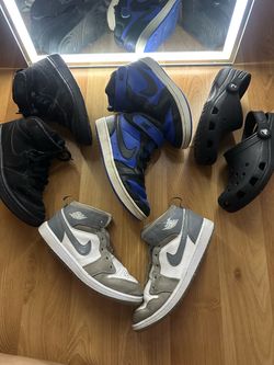 4y Nikes & Croc bundle
