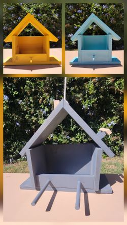 Bird House and Bird Feeder !*! Brand New !*! Custom Built
