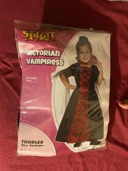 Toddler Vampiress costume