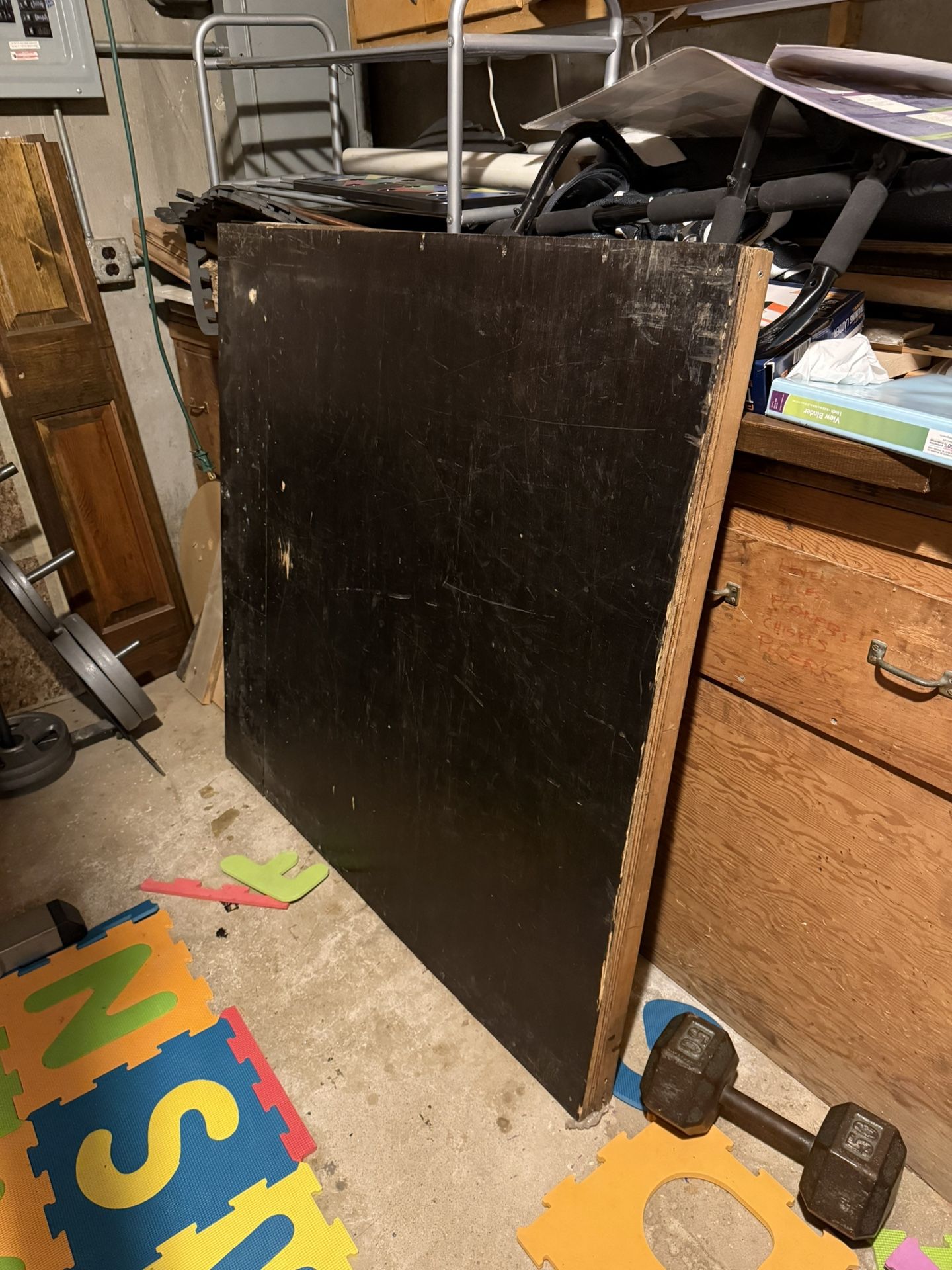 Wood Weightlifting Platform