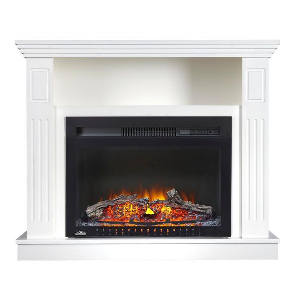 31 in. Freestanding Electric Fireplace TV Stand with Entertainment