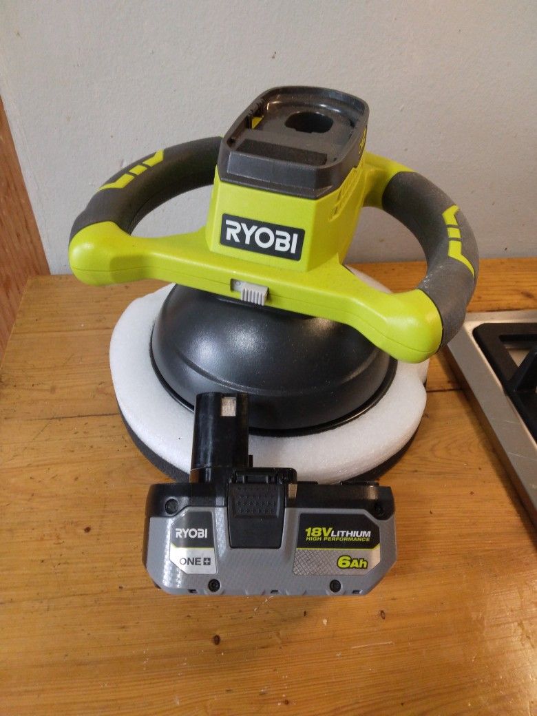 Ryobi  buffer  18V 