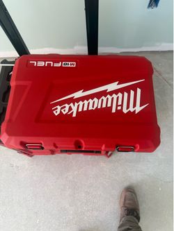 Milwaukee m18 FUEL hammer drill combo kit box ONLY