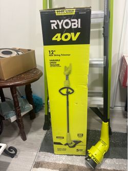 RYOBI 40V 12” string trimmer -TOOL ONLY
