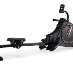 ✌️ ECHANFIT Rowing Machine with Optional LCD/Backlight/Electronic Monitor, 16/32 Levels Magnetic Adjustable Resistance, 350 lb Weight Capacity for Hom