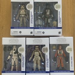 Mandalorian & Grogu Black Series First Edition Complete Set Of 5