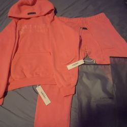 Orange Essentials Tracksuit 