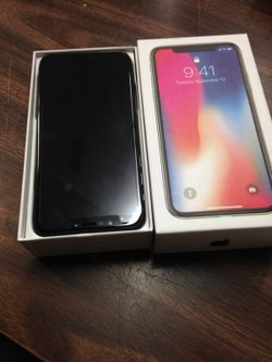 BRAND NEW IPHONE X 256GB UNLOCKED